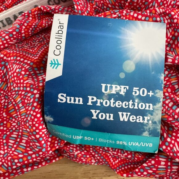 Coolibar Big Wave Swim Skort Womens XL Printed Multicolored NWT SS-1892 - Picture 6 of 12